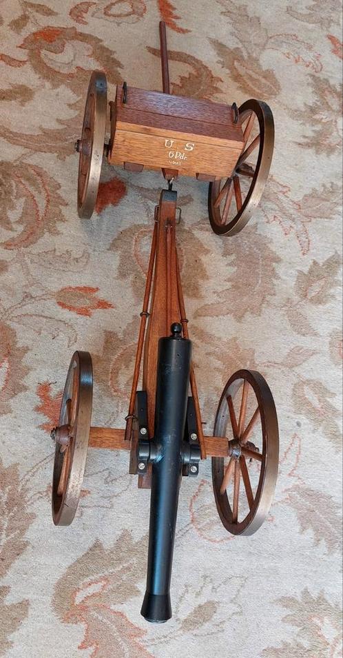 Prachtige oude kanon +Mallejan, Antiek en Kunst, Curiosa en Brocante, Ophalen of Verzenden