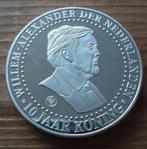 Penning 10 jaar koning Willem Alexander 2023 kenm sept12, Ophalen of Verzenden, Overige materialen, Nederland