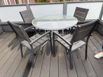Tuinset vier stoelen Bois le Duc, Ophalen, 4 zitplaatsen, Kunststof, Gebruikt