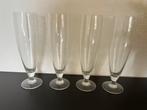 Vintage ARC France champagneglazen set 4 stuks, Verzamelen, Glas en Borrelglaasjes, Ophalen of Verzenden, Gebruikt, Overige typen