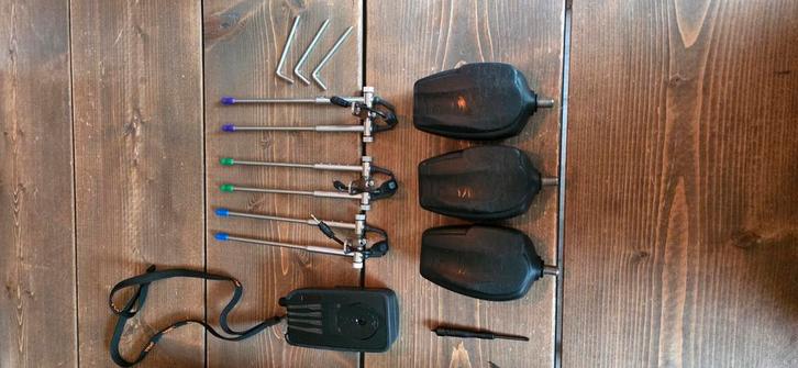 fox rx+ set compleet, Watersport en Boten, Hengelsport | Karpervissen, Zo goed als nieuw, Complete set, Ophalen