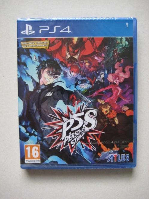 Persona 5 strikers Playstation 4 PS4, Spelcomputers en Games, Games | Sony PlayStation 4, Nieuw, Role Playing Game (Rpg), 1 speler