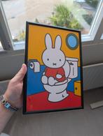 Nijntje op de wc - Ingelijste Poster, Bryanbaartmans@outlook.com, BryanDesign, Ophalen of Verzenden, Zo goed als nieuw