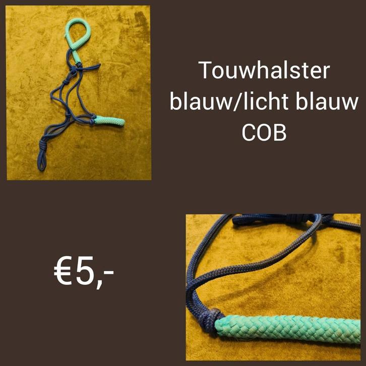 Halster, Dieren en Toebehoren, Paarden en Pony's | Overige Paardenspullen, Gebruikt, Overige soorten, Ophalen of Verzenden