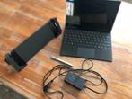 Microsoft Surface Pro 5 (2017) + Surface dock, 128 GB, Qwerty, Intel Core m3-7Y30, 2 tot 3 Ghz