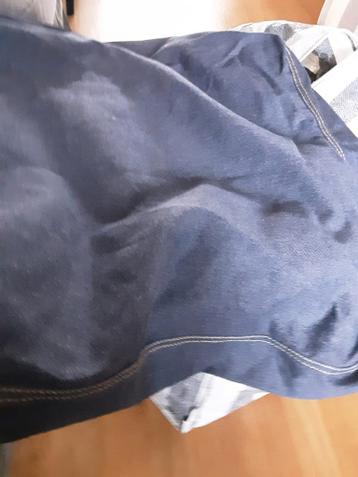 Ikea Ektorp 3-zitsbank met extra denim hoes - afbeelding 2