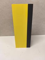 3D geprinte vazen in de kleuren zwart geel, Huis en Inrichting, Woonaccessoires | Vazen, Kunststof, Overige kleuren, Nieuw, Ophalen of Verzenden