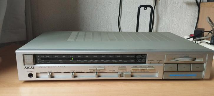 Akai AA-A1L Stereo Receiver, Audio, Tv en Foto, Versterkers en Receivers, Gebruikt, Minder dan 60 watt, Overige merken, Ophalen of Verzenden
