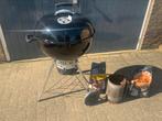 Grote Barbecue doorsnee 60 cm met opstarter en houtskool, Tuin en Terras, Ophalen, Zo goed als nieuw