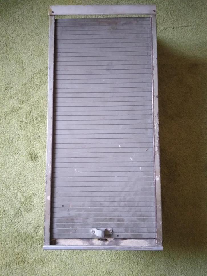 Bollmann kast voor treinkaartjes, Verzamelen, Spoorwegen en Tramwegen, Gebruikt, Trein, Overige typen, Ophalen of Verzenden