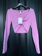 NIEUW met kaartjes Rekbare roze bustier crop top Monki, Nieuw, Ophalen of Verzenden, Roze, Maat 36 (S)