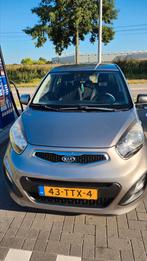 Kia Picanto 1.0 Cvvt 5-DRS 2012 Grijs, Auto's, Kia, Voorwielaandrijving, Euro 5, Stof, Zwart