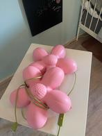2 IKEA Bloemlampen - Roze, Huis en Inrichting, Lampen | Vloerlampen, Ophalen of Verzenden, Zo goed als nieuw, Kunststof, Minder dan 100 cm