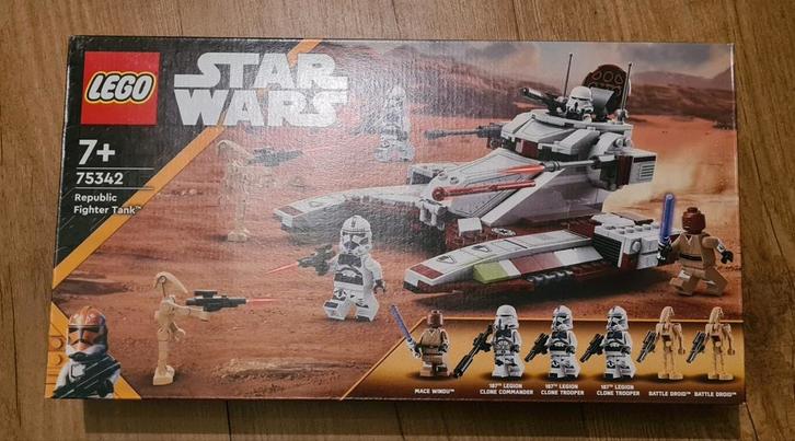 Lego Starwars 75342 Republic Fighter tank, Kinderen en Baby's, Speelgoed | Duplo en Lego, Nieuw, Lego, Complete set, Ophalen of Verzenden