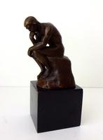 Bronzen beeld zittende man de denker van Rodin 3809-b, Antiek en Kunst, Ophalen of Verzenden, Brons