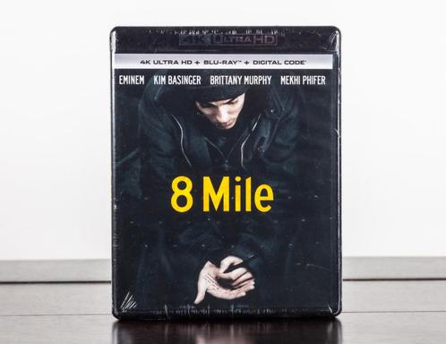 8 Mile 4K UHD + Blu-Ray (US Import), Cd's en Dvd's, Blu-ray, Nieuw in verpakking, Drama, Ophalen of Verzenden