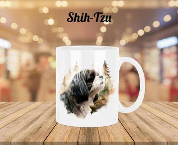 Shih-Tzu profiel mok beschikbaar voor biedingen
