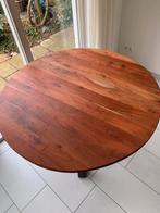 Ronde tafel, Huis en Inrichting, Tafels | Eettafels, Ophalen, Zo goed als nieuw, Rond, 100 tot 150 cm