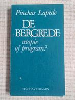De Bergrede, utopie of program? Pinchas Lapide, Boeken, Ophalen of Verzenden, Gelezen, Pinchas Lapide