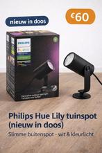 Nieuw in doos – Philips Hue Lily buitenspot (wit & kleur), Minder dan 50 watt, Ophalen of Verzenden, Netvoeding, Nieuw
