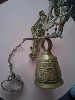 Bronzen Deurbel - klooster bel met Helder Geluid, Antiek en Kunst, Antiek | Koper en Brons, Ophalen of Verzenden, Brons