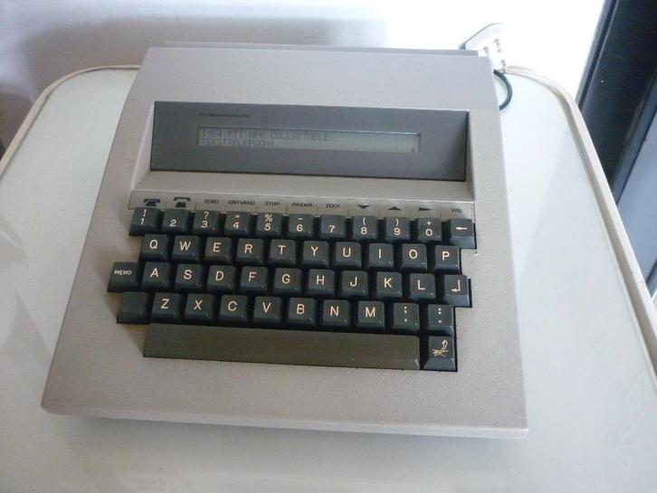 PTT teksttelefoon 1984 collectors item!, Telecommunicatie, Faxen, Gebruikt, Toebehoren, Ophalen of Verzenden
