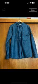 Stone Island denim shirt XL, Blauw, Ophalen of Verzenden, Halswijdte 43/44 (XL), Stone Island