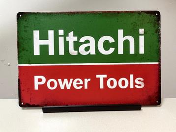 Hitachi reclamebord (Old Look) beschikbaar voor biedingen