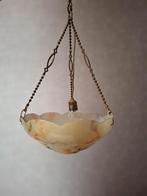Artdeco glazen hanglamp, Antiek en Kunst, Ophalen of Verzenden
