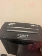 Papier shredder, Ophalen of Verzenden, Zo goed als nieuw