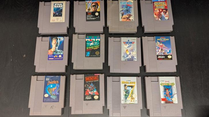 Nintendo NES 8-bit Collectie met Games & Accessoires, Spelcomputers en Games, Games | Nintendo NES, Ophalen of Verzenden