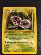 1st edition Jungle Arbok, Hobby en Vrije tijd, Verzamelkaartspellen | Pokémon, Ophalen of Verzenden, Zo goed als nieuw