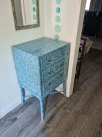 Vintage kastje blauw, Ophalen, Gebruikt