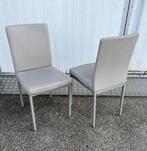 10 stuks horeca restaurant stoelen kunstleder nette staat, Ophalen, Overige kleuren, Nieuw, Metaal