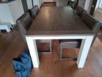 Eetkamer tafel, accasia, Huis en Inrichting, Ophalen, Gebruikt