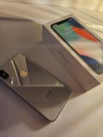 iPhone X 64GB Wit + 2 Hoesjes, Telecommunicatie, Mobiele telefoons | Apple iPhone, Gebruikt, Wit, 64 GB, Zonder simlock