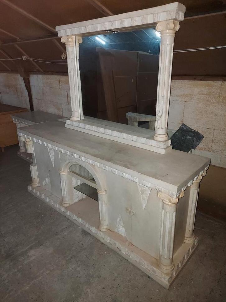 Woonkamerset natuursteen look. Tafels en kasten, Huis en Inrichting, Complete inboedels, Ophalen