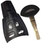 Saab extra autosleutel nodig of reparatie printplaatje, Ophalen