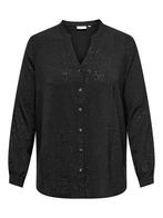 Zwarte glitter blouse Carjosee van Only Carmakoma Maat 54, O, O, Nieuw, Ophalen of Verzenden