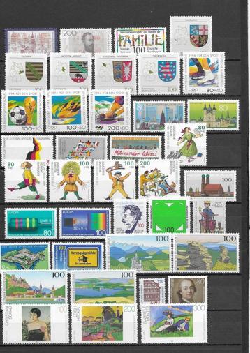 Duitsland, Bund, BRD, 1994, postfris compleet. beschikbaar voor biedingen