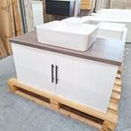 Badmeubel van 100 x 50 cm inclusief waskom met deurtjes nr23, Ophalen of Verzenden, Nieuw
