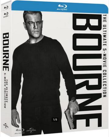 Bourne-Ultimate 5 Movie Collection(BLU RAY/NL Ondertiteld!) beschikbaar voor biedingen