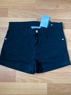 Nieuw - zwart kort broekje, maat 152, Broek, Meisje, H&M, Nieuw