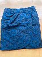 Mooie donkerblauwe rok Purdey maat 40 ZGAN bloemmotief, Kleding | Dames, Maat 38/40 (M), Blauw, Ophalen of Verzenden, Zo goed als nieuw