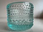 Iittala Kastehelmi Waxinelichthouder Watergroen Toikka Nwst, Huis en Inrichting, Ophalen of Verzenden, Zo goed als nieuw, Overige materialen