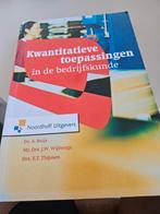 Kwantitatieve toepassingen in de bedrijfskunde, HBO, Dr. A. Buijs, Mr. Drs. J.W. Wijbenga, Drs. E.T. Thijssen, Beta, Ophalen