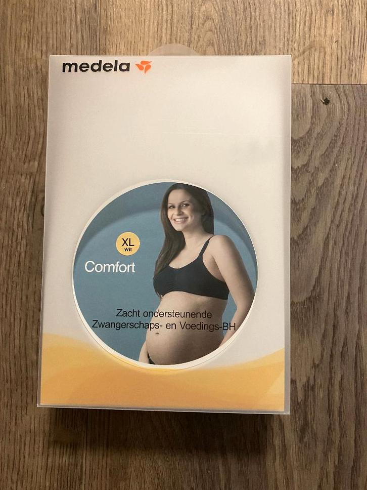 Medela zwangerschaps en voedings bh maat XL WIT NIEUW, Kleding | Dames, Positiekleding, Nieuw, Lingerie of Zwemkleding, Maat 46/48 (XL) of groter