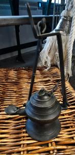Klein antiek olielampje, Antiek en Kunst, Ophalen of Verzenden