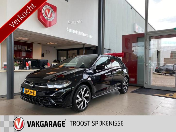 Volkswagen Polo 1.0 TSI R-LineAutomaat, Lage kilometerstand!, Auto's, Volkswagen, Bedrijf, Te koop, Polo, ABS, Achteruitrijcamera