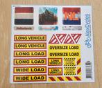 1/14 gelamineerde stickersetjes 2 stuks, Ophalen of Verzenden, Nieuw